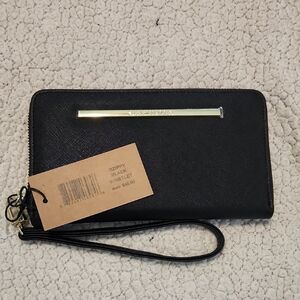 Calvin Klein Black Wristlet Wallet